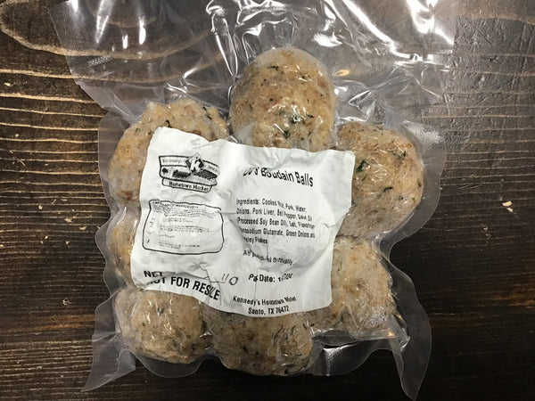 DJ's Boudain - Original Balls (Unbreaded) (Priced Per lb)