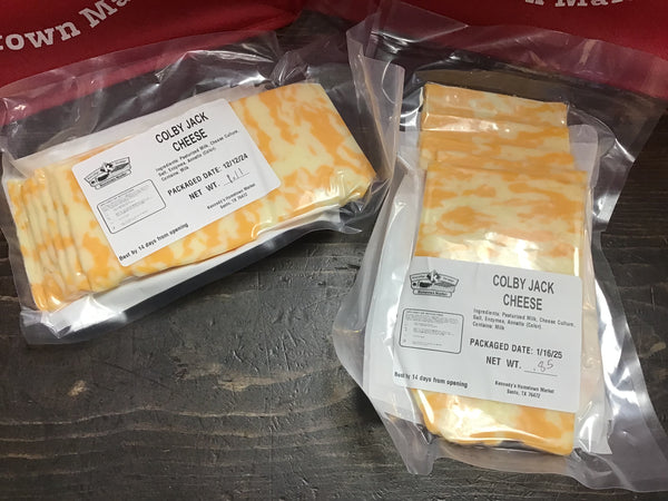 Green Bay Cheese - Colby Jack Cheese (Sliced) (Priced Per lb)