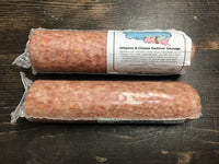 Holy Smoked - Summer Sausage (with Jalapeno & Cheese) (Priced Per lb)