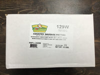 Kennedy's Sausage Co. - 12lb Sausage Patties (129W)